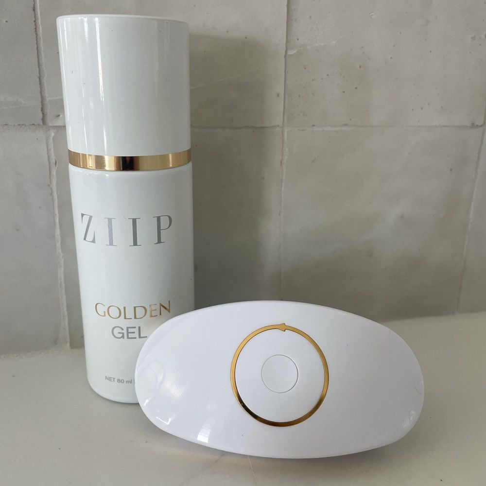 ZIIP Beauty device & Golden Conductive Gel